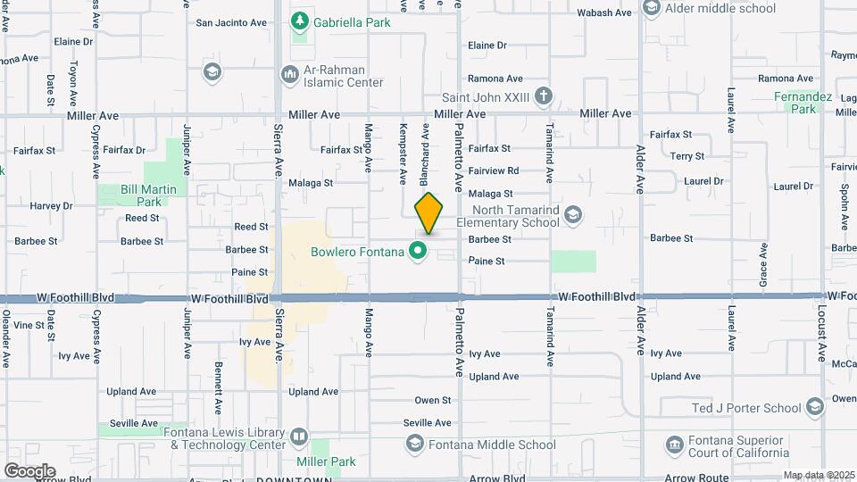 17231 Barbee St Map and Location Details