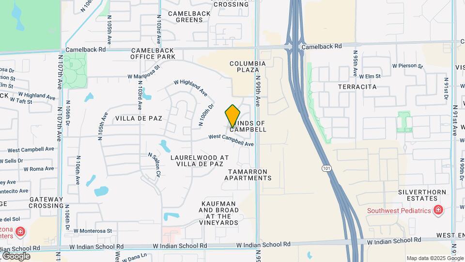4628 N Guadal Dr Map and Location Details