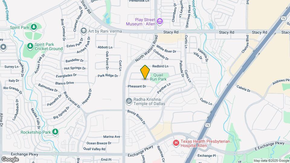 941 Nightingale Dr Map and Location Details