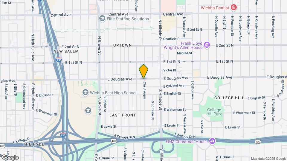2925 E Douglas Ave Map and Location Details