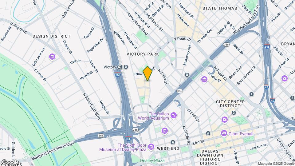 2408 Victory Park Mapa y Detalles de la Ubicación
