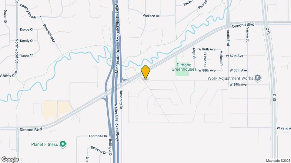 1200 W Dimond Blvd Map and Location Details