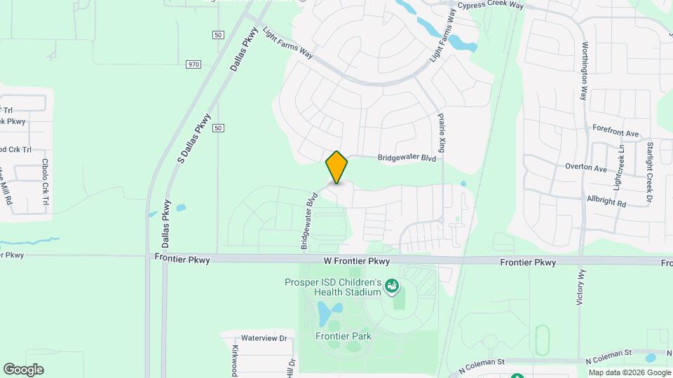 4304 Glen Rose St Map and Location Details