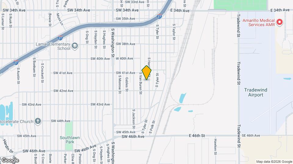 4118 S Harrison St Mapa y Detalles de la Ubicación