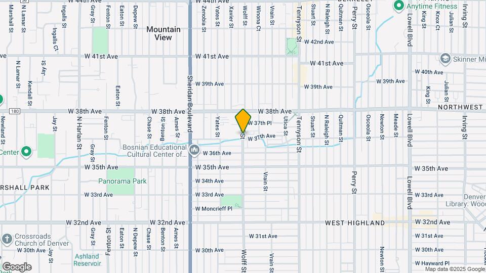 3715 Wolff St Map and Location Details