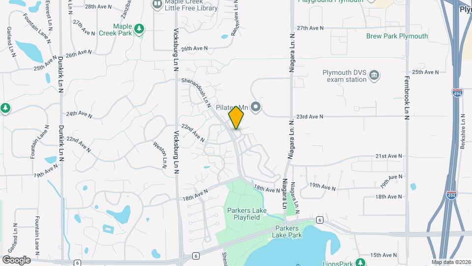 2225 Ranchview Ln N Mapa y Detalles de la Ubicación