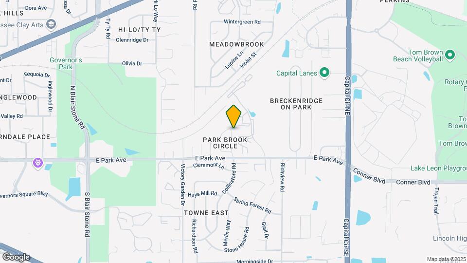 198 Parkbrook Cir Map and Location Details