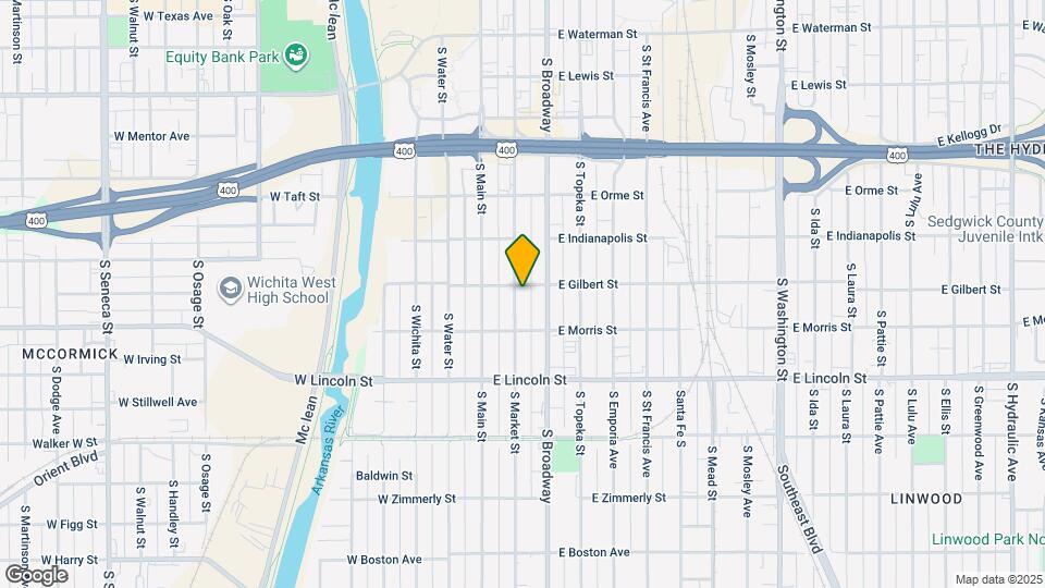 1006 S Market St Map and Location Details
