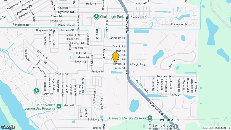 141 Loyola Rd Map and Location Details