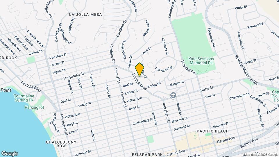 5061 Foothill Blvd Map and Location Details