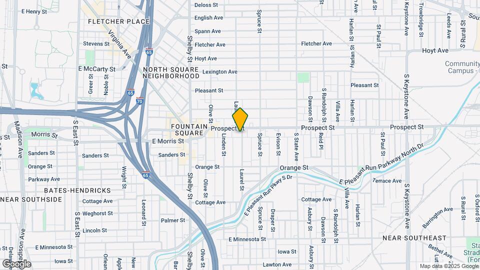 1110 Laurel St, Unit 2 Map and Location Details