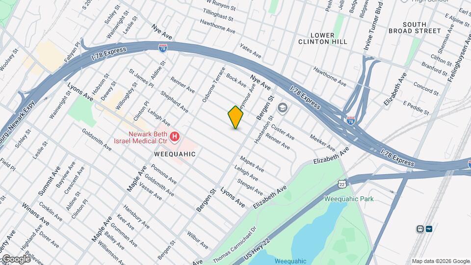 120 Scheerer Ave, Unit 120-2 Map and Location Details