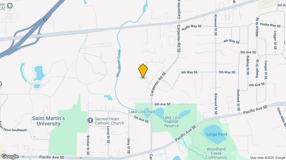 6100 Monterey Ln SE Map and Location Details