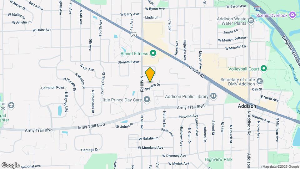 530 W Stevens Dr Map and Location Details