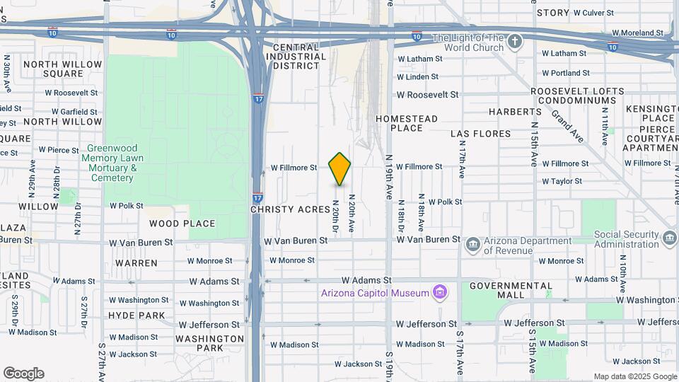 365 N 20th Dr Map and Location Details
