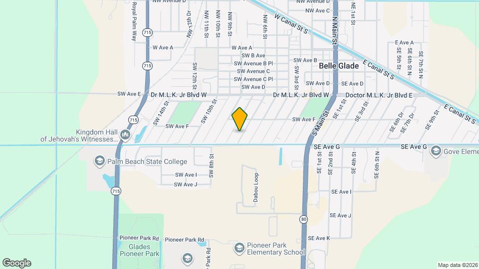 656 SW 6th St Map and Location Details