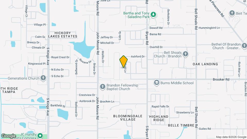 2314 Medford Ln Mapa y Detalles de la Ubicación