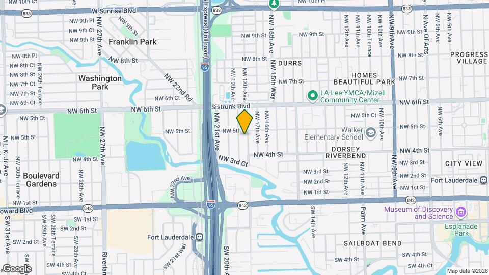 441 NW 18th Ave Map and Location Details