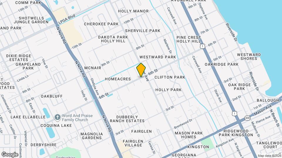 637 6th St Map and Location Details