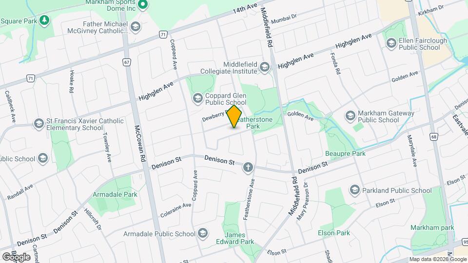 96 Alderbury Dr Map and Location Details