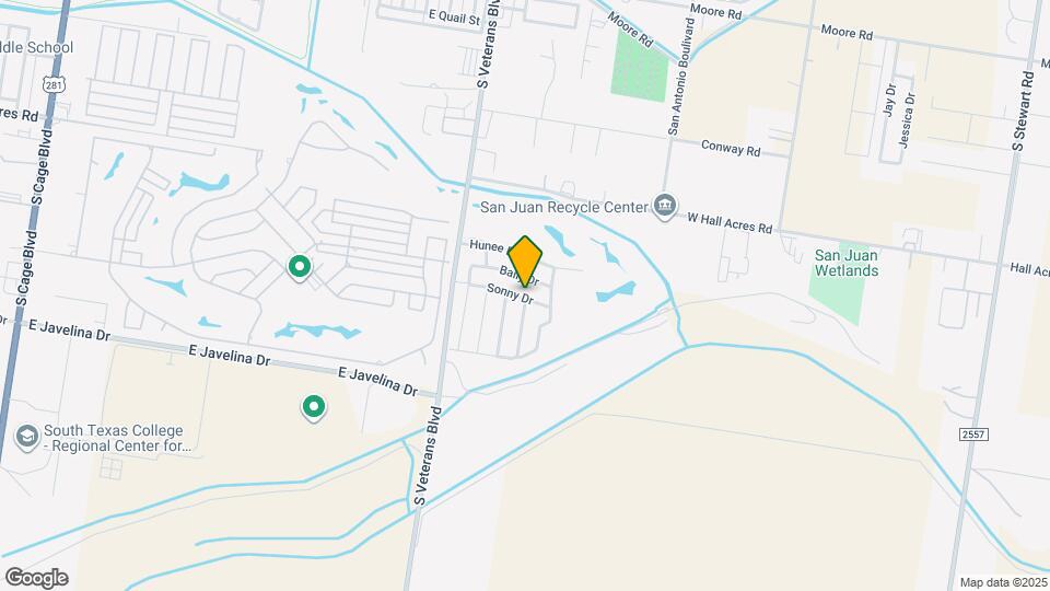 614 Sonny Dr Mapa y Detalles de la Ubicación