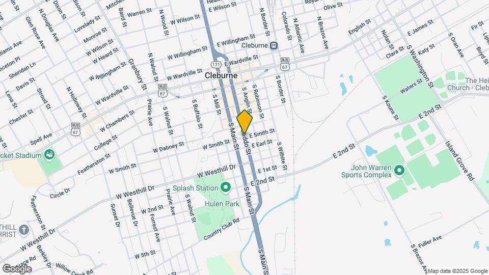 605 S Caddo St Map and Location Details