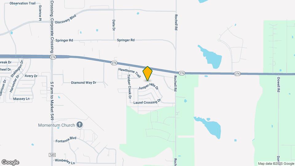 3814 Juniper Hills Dr Map and Location Details