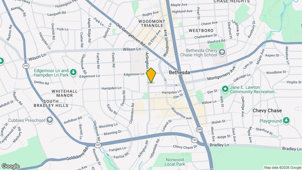 4905 Montgomery Ln Map and Location Details