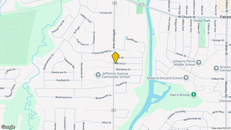 260 Jefferson Ave, Unit 2 Mapa y Detalles de la Ubicación