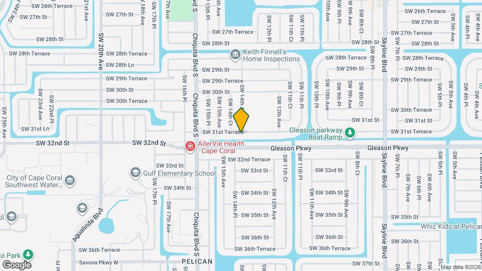 1400 SW 31st Terrace Map and Location Details