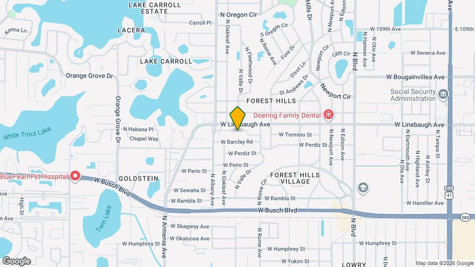 1740 Castle Rock Rd Mapa y Detalles de la Ubicación