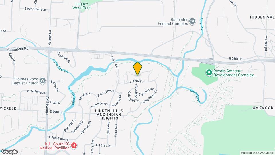 1708 E 97th St Map and Location Details