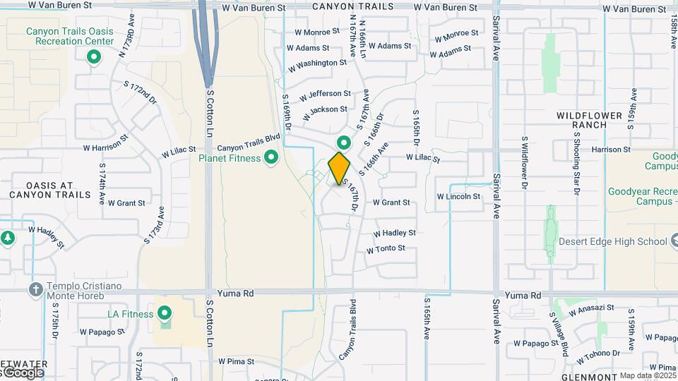16764 W Lincoln St Map and Location Details