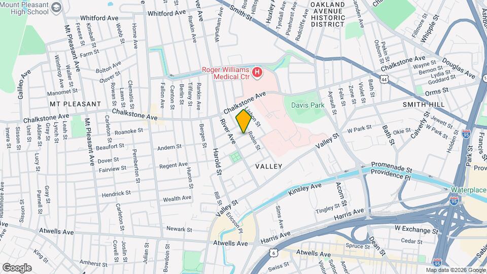 45 Harvest St Map and Location Details