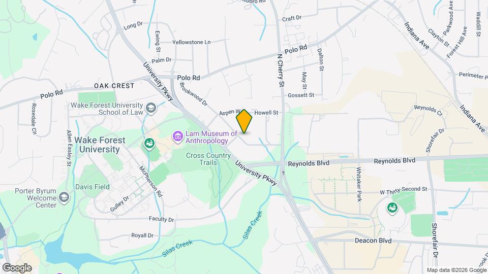 1243 Brookwood Dr Map and Location Details