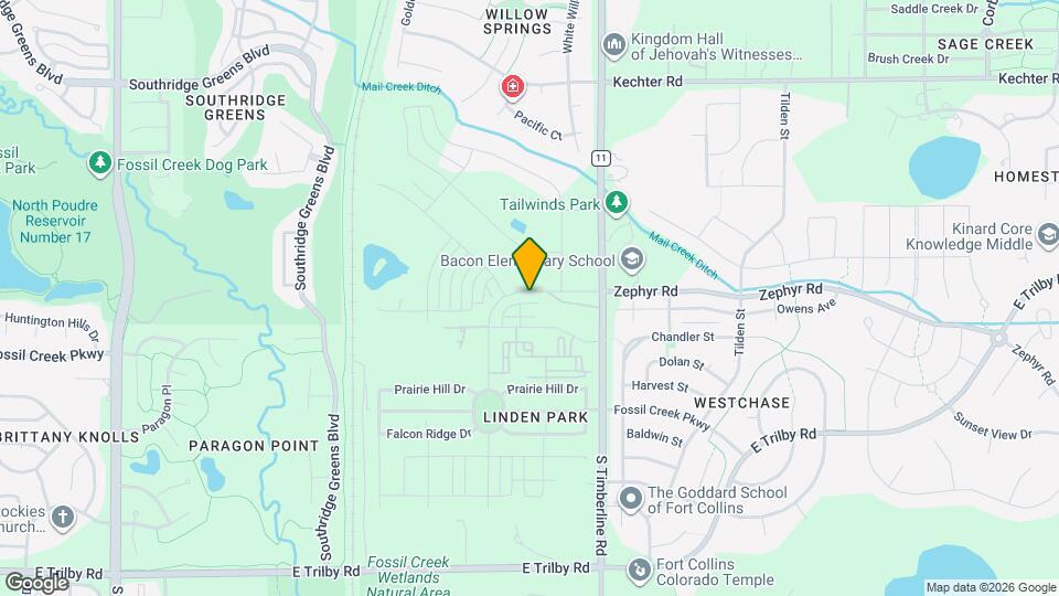 1929 Zephyr Rd Map and Location Details