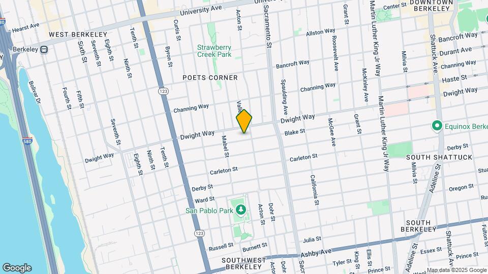 1339 Blake St Map and Location Details