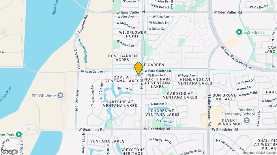20947 N 107th Dr Map and Location Details