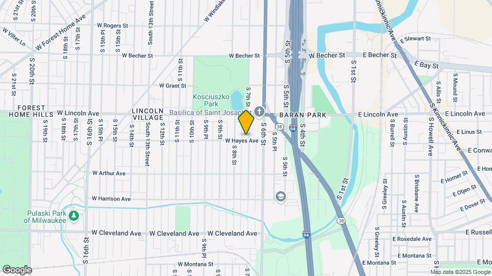 2365-2367-2367 S 7th St Map and Location Details