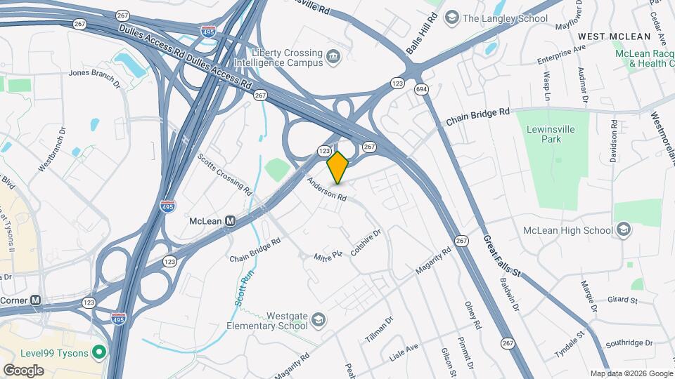 1605 Anderson Rd Map and Location Details