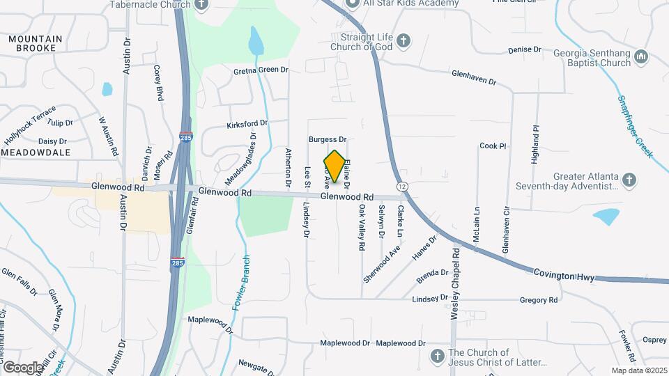 4802 Glenwood Rd Map and Location Details