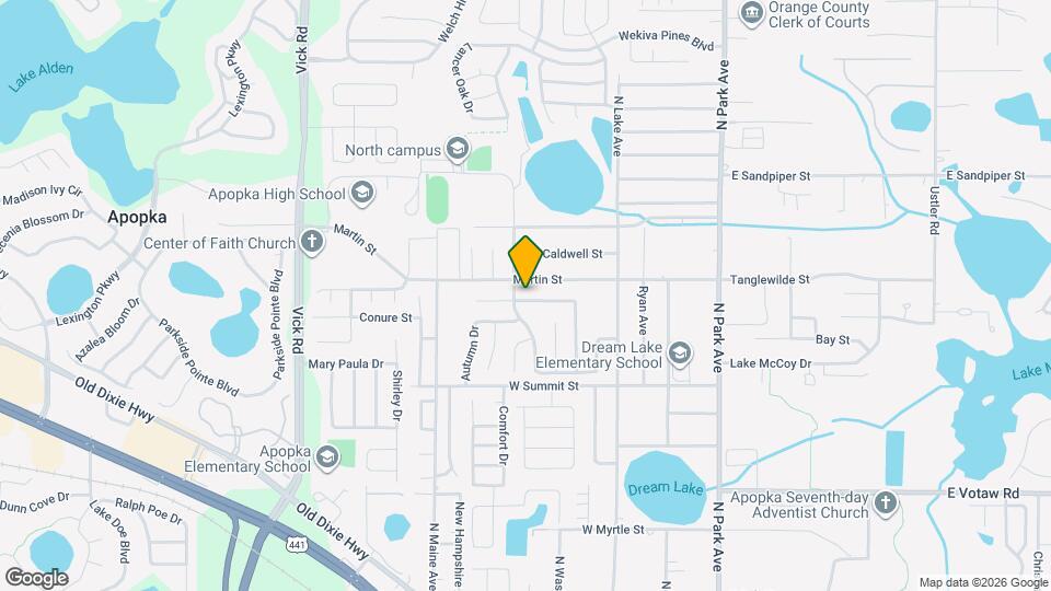 245 Moonbeam Rd Map and Location Details