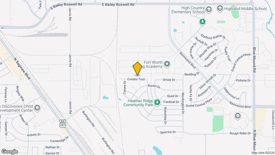 632 Condor Trail Map and Location Details