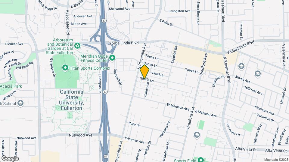 3028-36 Quartz Lane Map and Location Details