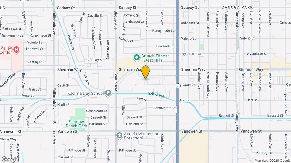 7109 Farralone Ave Map and Location Details