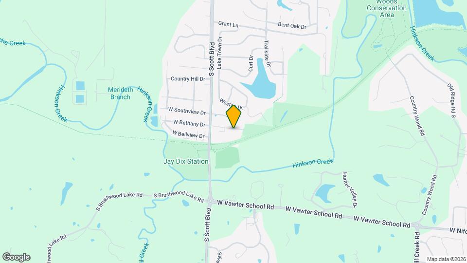 4160 W Bethany Dr Map and Location Details