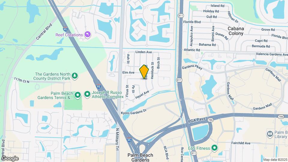 11719 Banyan St Map and Location Details
