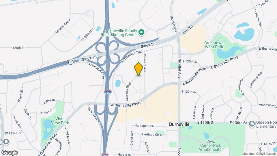 Villas at Pleasant Ave - 55+ Map and Location Details