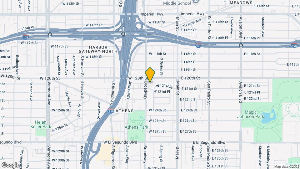 12032 S Broadway Map and Location Details