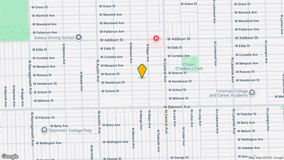 5724 W Henderson St, Unit 2A Mapa y Detalles de la Ubicación